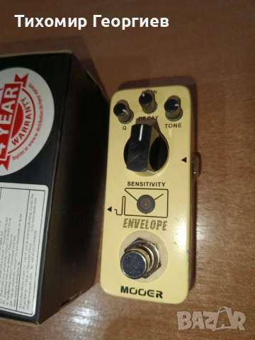 Auto Wah ефект за китара или бас Mooer , снимка 2 - Китари - 50805892