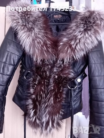 естествено  кожено  яке , снимка 3 - Якета - 42670841