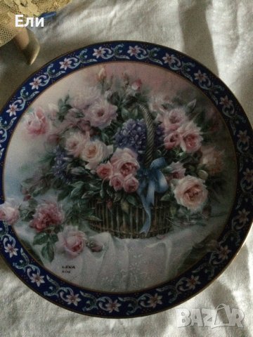 Колекционерски чинии на LENA LIU , снимка 6 - Чинии - 42846910