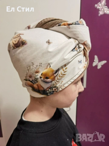 Тюрбан за деца, снимка 11 - Аксесоари за коса - 53285331