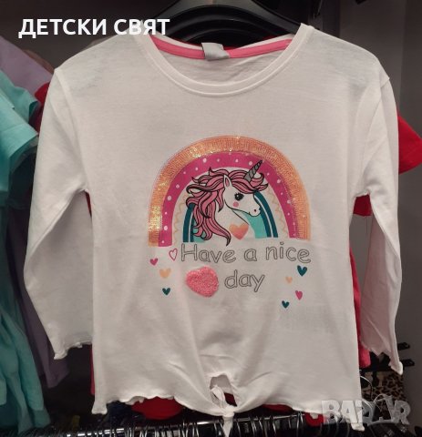 Нови детски блузи - 13лв., снимка 6 - Детски Блузи и туники - 38140516