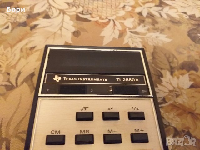 Texas Instruments TI-2550-II Made in USA 1975, снимка 2 - Друга електроника - 29734220