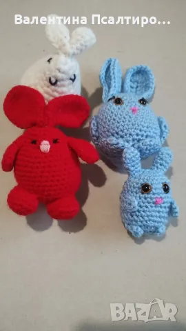 Зайчета амигуруми , снимка 1