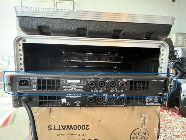 Усилвател P&K D3400, снимка 2 - Ресийвъри, усилватели, смесителни пултове - 44213909