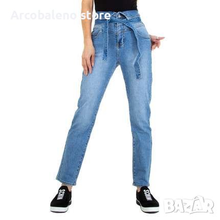 Дамски дънки с висока талия 