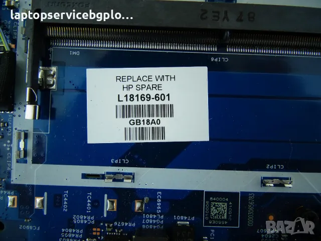 Дънна платка HP Pavilion X360 14-CD  17879-1A 448.0E809.001A   с Охлаждане и вентилатор, снимка 3 - Части за лаптопи - 47360411