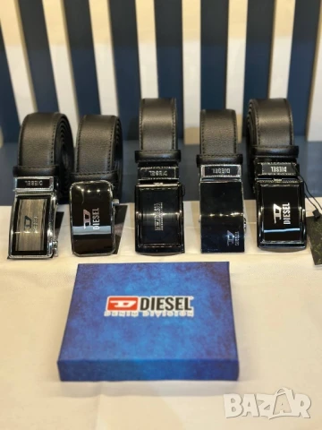 колани от естествена кожа в кутия emporio armani diesel gucci dsquared2 , снимка 3 - Колани - 50676358