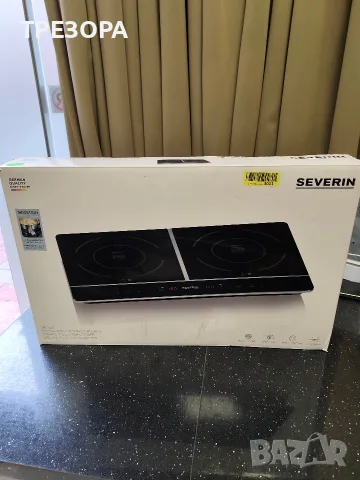 Преносим двоен индукционен котлон Severin DK 1031