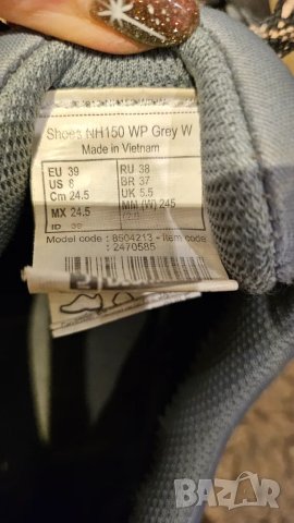 Водоустойчиви обувки Quechua, снимка 7 - Дамски ежедневни обувки - 48496134