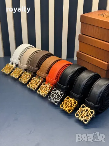 Loewe естествена кожа дамски колани 