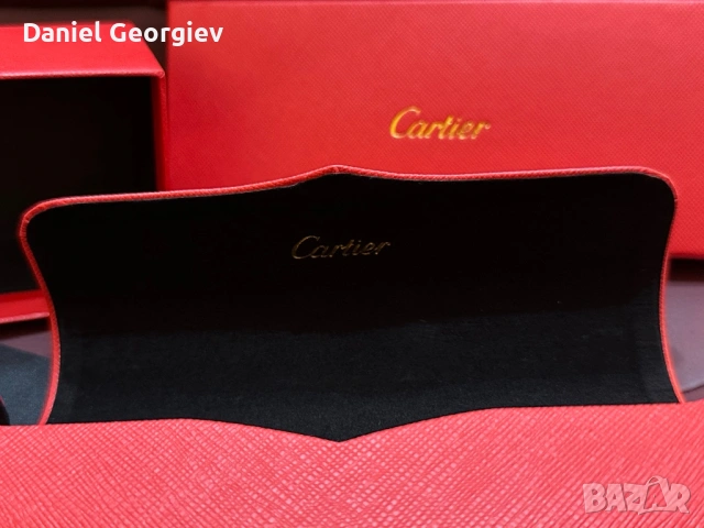 НОВИ Слънчеви очила Cartier безрамкови с пълен комплект аксесоари, снимка 8 - Слънчеви и диоптрични очила - 53925789