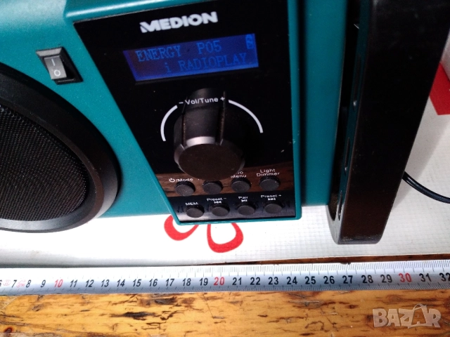 Радиоприемник MEDION MD 43277, снимка 2 - Радиокасетофони, транзистори - 52521996