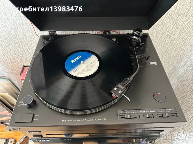Lenco - грамофон Lenco DJ-I 600 B, снимка 2 - Аудиосистеми - 47554063