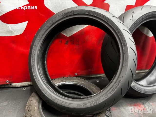 120 70 17/190 55 17, Мото гуми, Pirelli Diablo Rosso3, снимка 5 - Гуми и джанти - 51158642