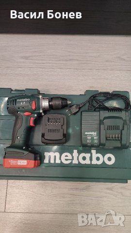 Акумулаторен Винтоверт Metabo BS 14.4 LT Impuls, снимка 1 - Винтоверти - 39131853