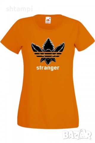 Дамска Тениска Stranger Adidas,Филм,Сериал,, снимка 9 - Тениски - 37314522