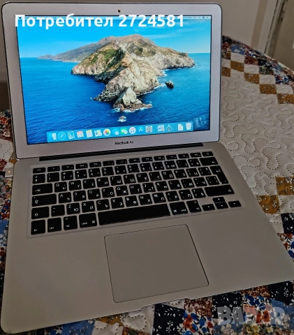 Най-ниската цена в bazar на Apple MacBook Air (Mid 2012) + оригинално зарядно