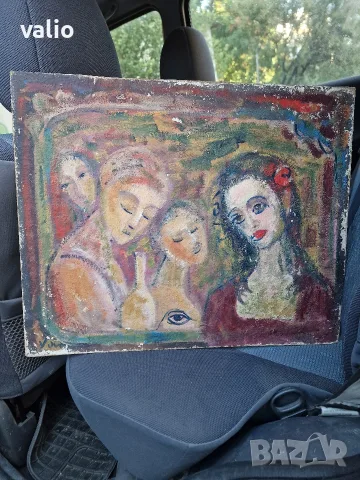 Стара картина рисувана 