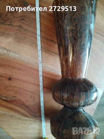 Ваза тъмен каталин СОЦ, снимка 7 - Вази - 53936098
