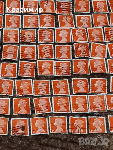 4 пенса Елизабет ПОЩЕНСКИ марки 520 бр. , снимка 5 - Филателия - 53286971