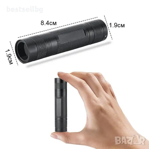 UV фенер акумулаторен мощен ултравиолетова светлина лампа ув фенерче, снимка 10 - Къмпинг осветление - 48139945