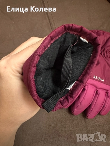 WEDZE детски топли и непромокаеми зимни ръкавици, снимка 3 - Шапки, шалове и ръкавици - 52553692