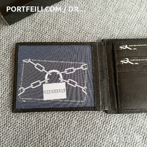 Кожен портфейл на Friedrich с RFID защита от козя наппа, снимка 9 - Портфейли, портмонета - 54318505