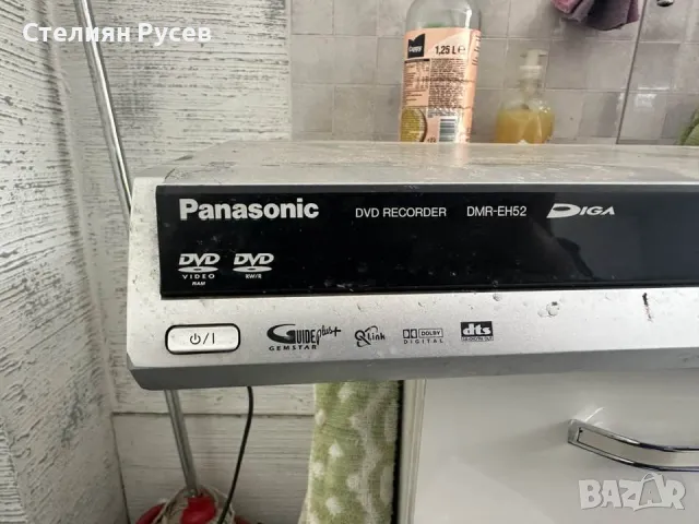 0705   panasonic dmr eh52  hdd dvd recorder / двд видео записвачка  цена 70 лв  състояние използвано, снимка 2 - Плейъри, домашно кино, прожектори - 47268451