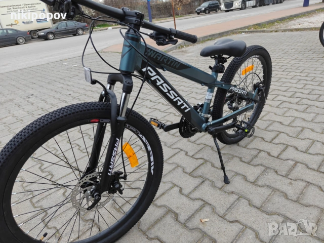 PASSATI Алуминиев велосипед 24" MARTYN сив, снимка 7 - Велосипеди - 53918298