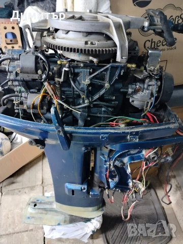 YAMAHA 40кс 2Т дълъг бутуш , снимка 4 - Воден транспорт - 53014982