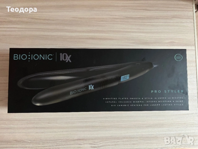 10X Styling Iron - професионална преса за коса от висок клас 