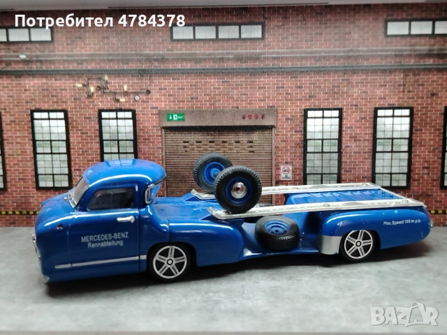MERCEDES RENNABEILUNG Premium Classixxs 1:43, снимка 4 - Колекции - 54217767