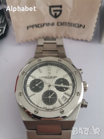 Часовник Pagani design механично-кварцов с японски механизъм seiko