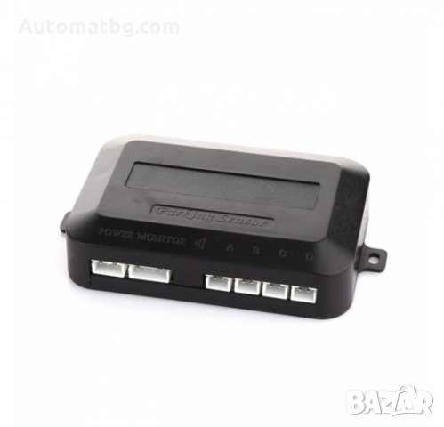 Парктроник Automat Parking sensor с четири черни сензора и LED SLIM дисплей, снимка 3 - Аксесоари и консумативи - 31353450
