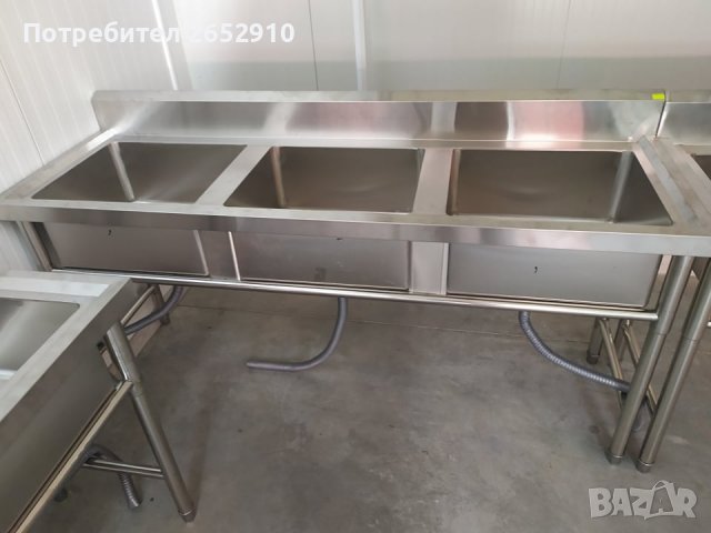 Кухненски мивки от неръждаема стомана 23 модела. Чисто нови. ХИТ Цена 199лв/101,79€ , снимка 8 - Обзавеждане за заведение - 37074280