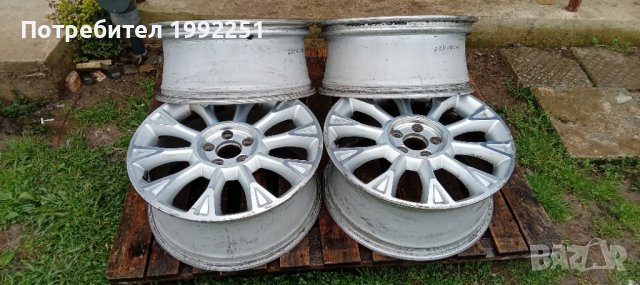 4бр. ляти джанти 7.5J18 ET52.5. 5x108мм. Свалени са от Ford Fokus 2. 63.4мм среден отвор. OEM 6M5Y-A, снимка 9 - Гуми и джанти - 40312415