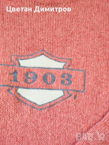 HARLEY - DAVIDSON,вълнен пуловер,XXL размер, унисекс ,мъжки, снимка 5 - Пуловери - 53163514