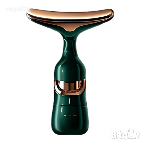 Електрически 4D масажор за лице, шия и очи 3в1 – Анти-ейдж уред с 3 сменяеми глави и лифтинг ефект з, снимка 5 - Масажори - 54125412