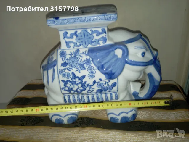 Поставка за саксия -слон, снимка 5 - Други ценни предмети - 50417898