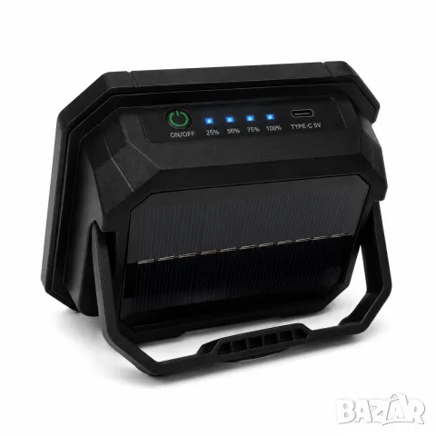 Работна лампа соларна-USB Type-C и магнит, снимка 3 - Аксесоари и консумативи - 55870971