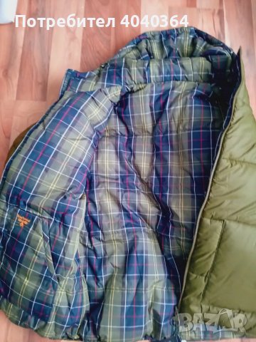 Barbour с 2лица,с гъши пух Л размер , снимка 9 - Якета - 48087275