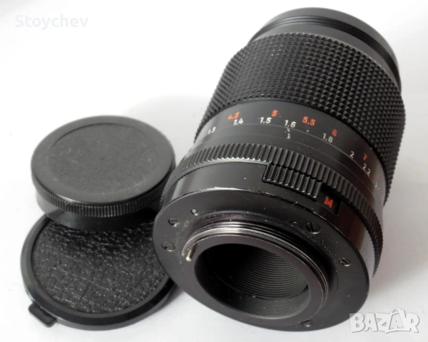 Обектив Carl Zeiss Jena Sonnar MC 135mm f/3.5, снимка 3 - Обективи и филтри - 54320510
