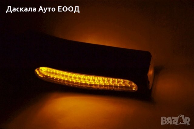 1 бр. ЛЕД LED габарити , рогче с две функции с 3 светлини и мигач, 24V , снимка 5 - Аксесоари и консумативи - 35528639