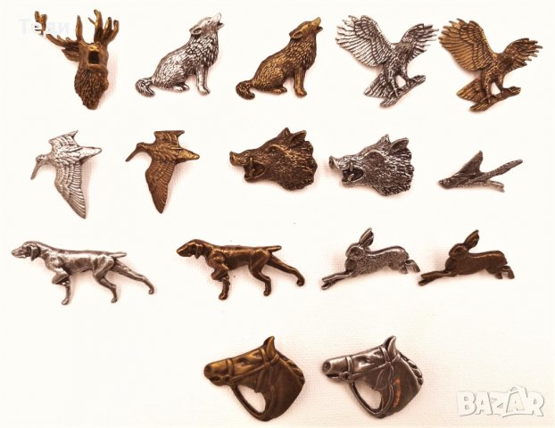 Ловни аксесоари-Значки Животни