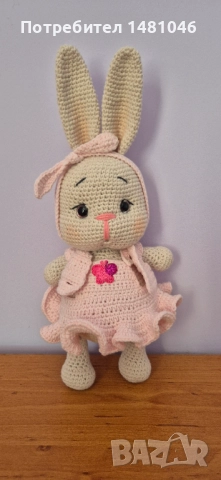 Плетени играчки.Малко сладки предложения за подарък на вашето дете, изработени с много любов., снимка 11 - Плюшени играчки - 52857502