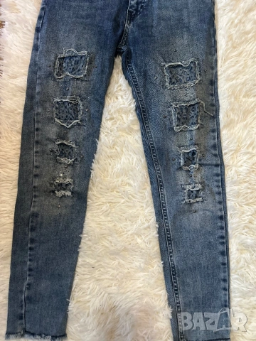 Дамски дънки , снимка 2 - Дънки - 54359591