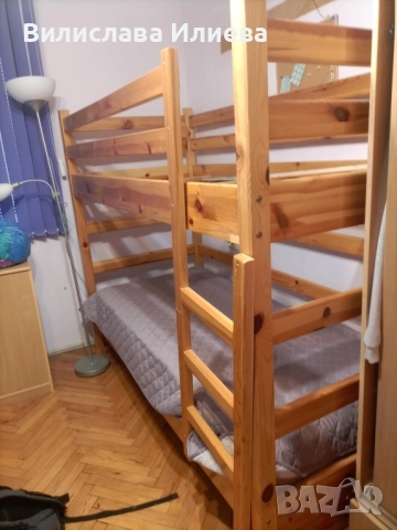 Детско двуетажно легло, снимка 2 - Спални и легла - 52020119