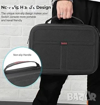 Калъф за Nintendo Switch Bestico GAME-YX-A498 box кутия за конзола, снимка 5 - Аксесоари - 49298383