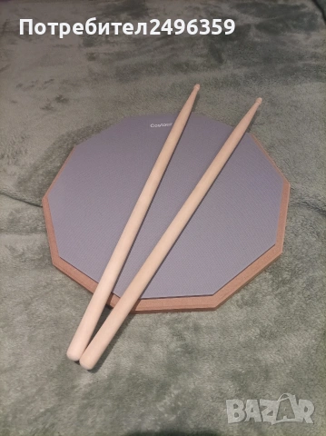 Практис пад 12" + палки за барабани, снимка 6 - Ударни инструменти - 53903702