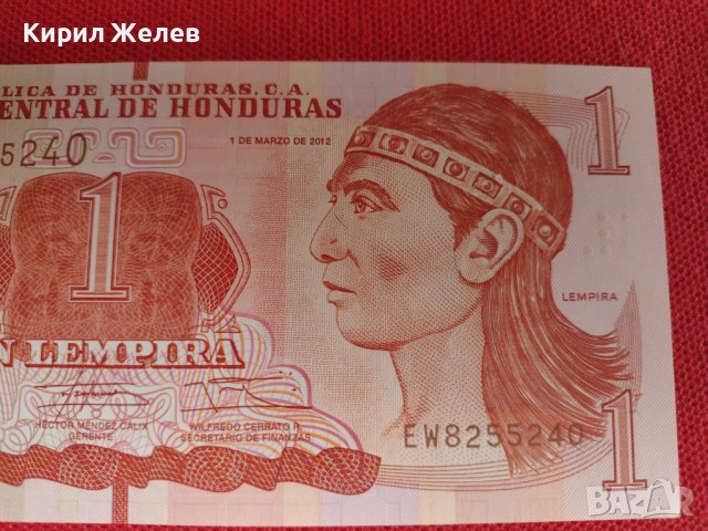 Банкнота ХОНДУРАС РЯДКА УНИКАЛНО КРАСИВА ПЕРФЕКТНО СЪСТОЯНИЕ 27414, снимка 2 - Нумизматика и бонистика - 36691676